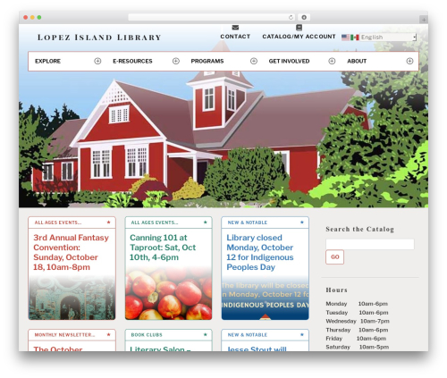 Ics calendar pro WordPress plugin - lopezlibrary.org