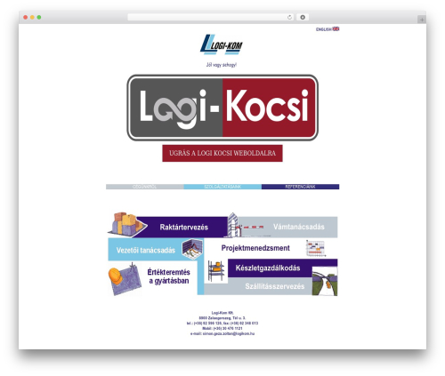WordPress website theme ASSEMBLY THEME (responsive) - logikom.hu