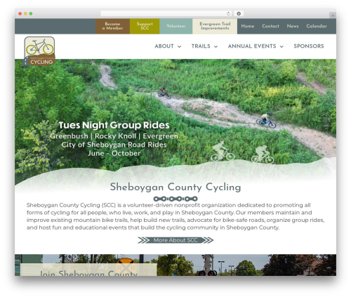 WordPress website theme Beaver Builder Theme - sheboygancountycycling.org