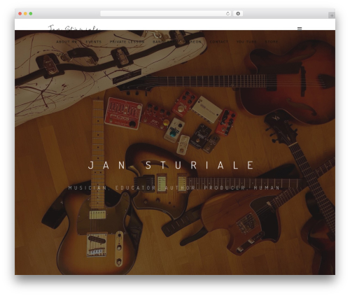 Best WordPress theme Smart - jansturiale.com
