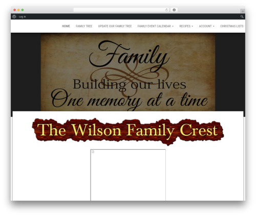 Bulk WordPress theme design - wilsonscorner.org