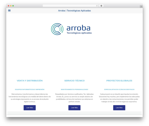 cherry WordPress theme - tarroba.net