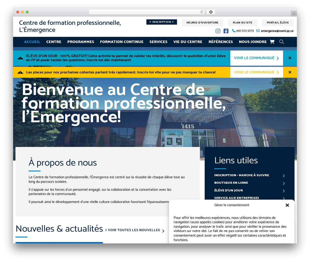 CSSMI WordPress theme - lemergence.qc.ca CSSMI WordPress theme - lemergence.qc.ca