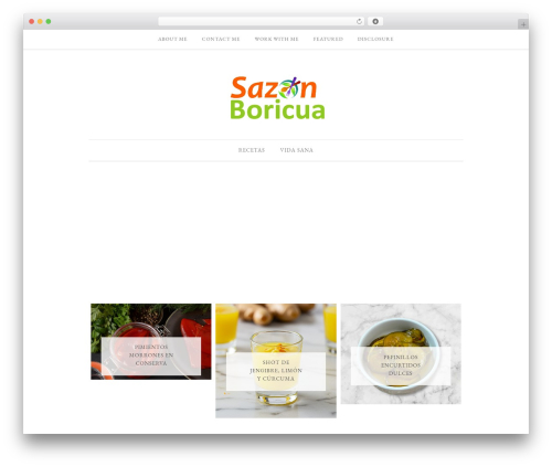 Divine Theme theme WordPress - sazonboricua.com