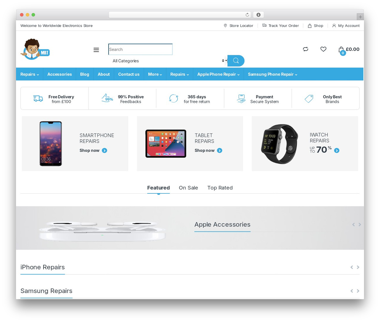 Electro WordPress theme - mrtworld.com Electro WordPress theme - mrtworld.com