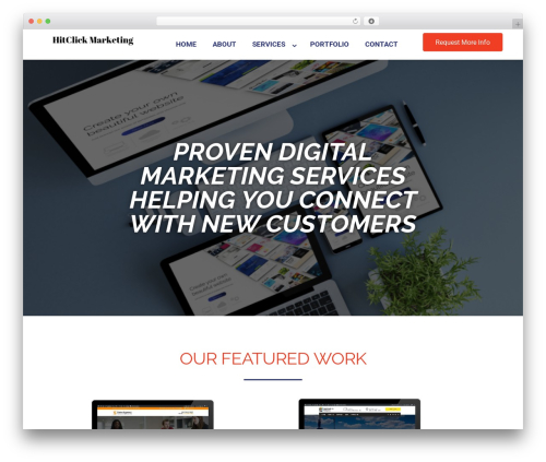 Elementor Hello Theme premium WordPress theme - hitclickmarketing.com