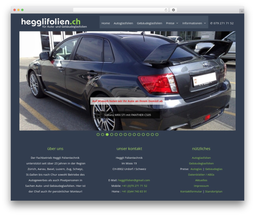 Ultimate responsive image slider pro WordPress plugin - hegglifolien.ch
