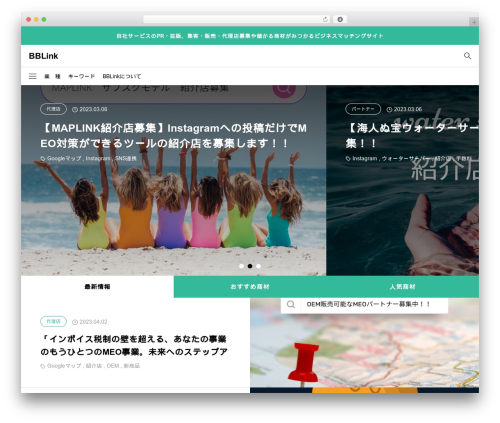 NULL WordPress theme - bblink.website