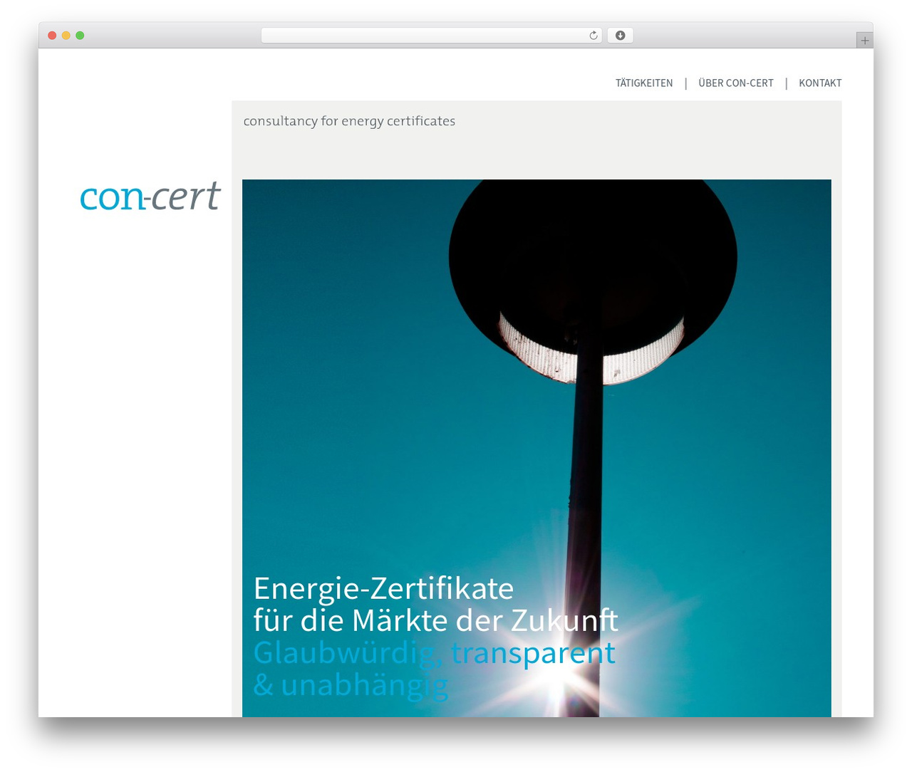 Web-Elements WordPress theme - con-cert.ch