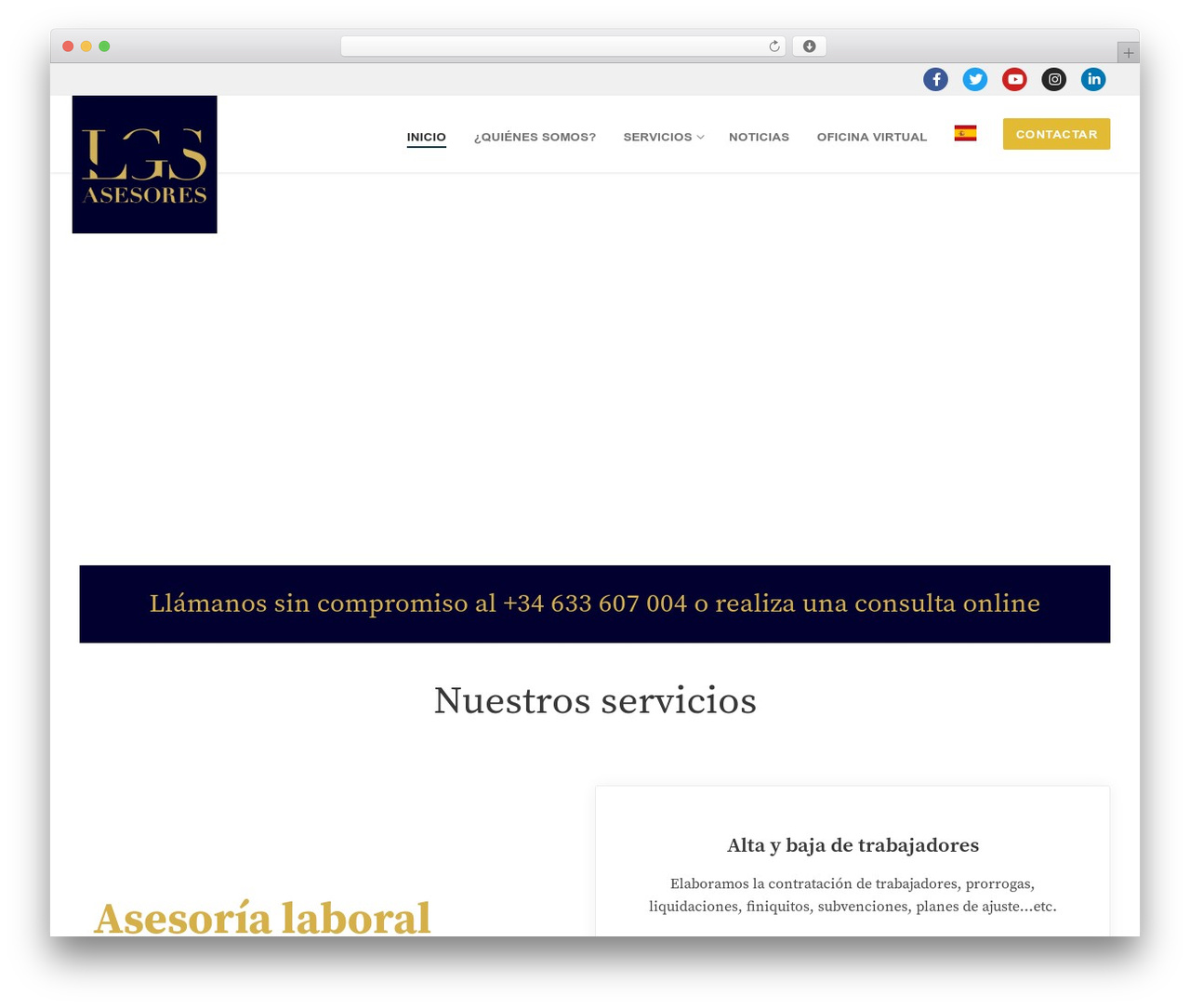 WordPress theme Customify - lgsasesores.es WordPress theme Customify - lgsasesores.es