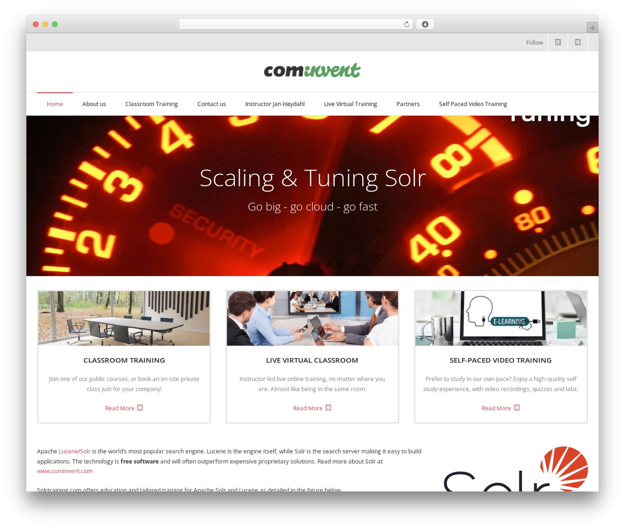 WordPress theme Renden Pro - solrtraining.com WordPress theme Renden Pro - solrtraining.com