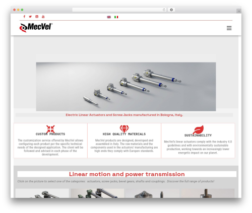 Amtech WordPress theme - mecvel.com