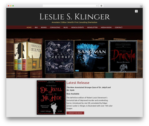 Novelist (novelist) free WordPress plugin - lesliesklinger.com