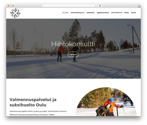 Create WP theme - hiihtokonsultti.fi