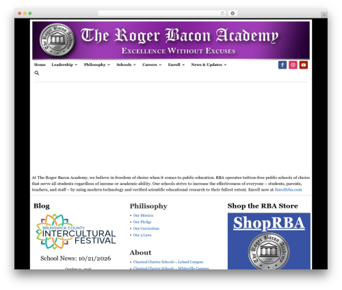 Blog designer pack pro WordPress plugin - rogerbaconacademy.com