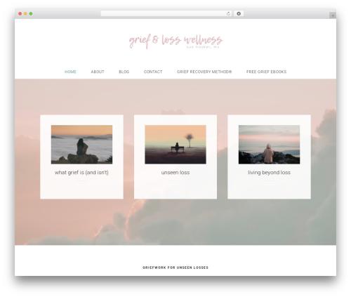 Genesis WordPress theme - suehasker.com