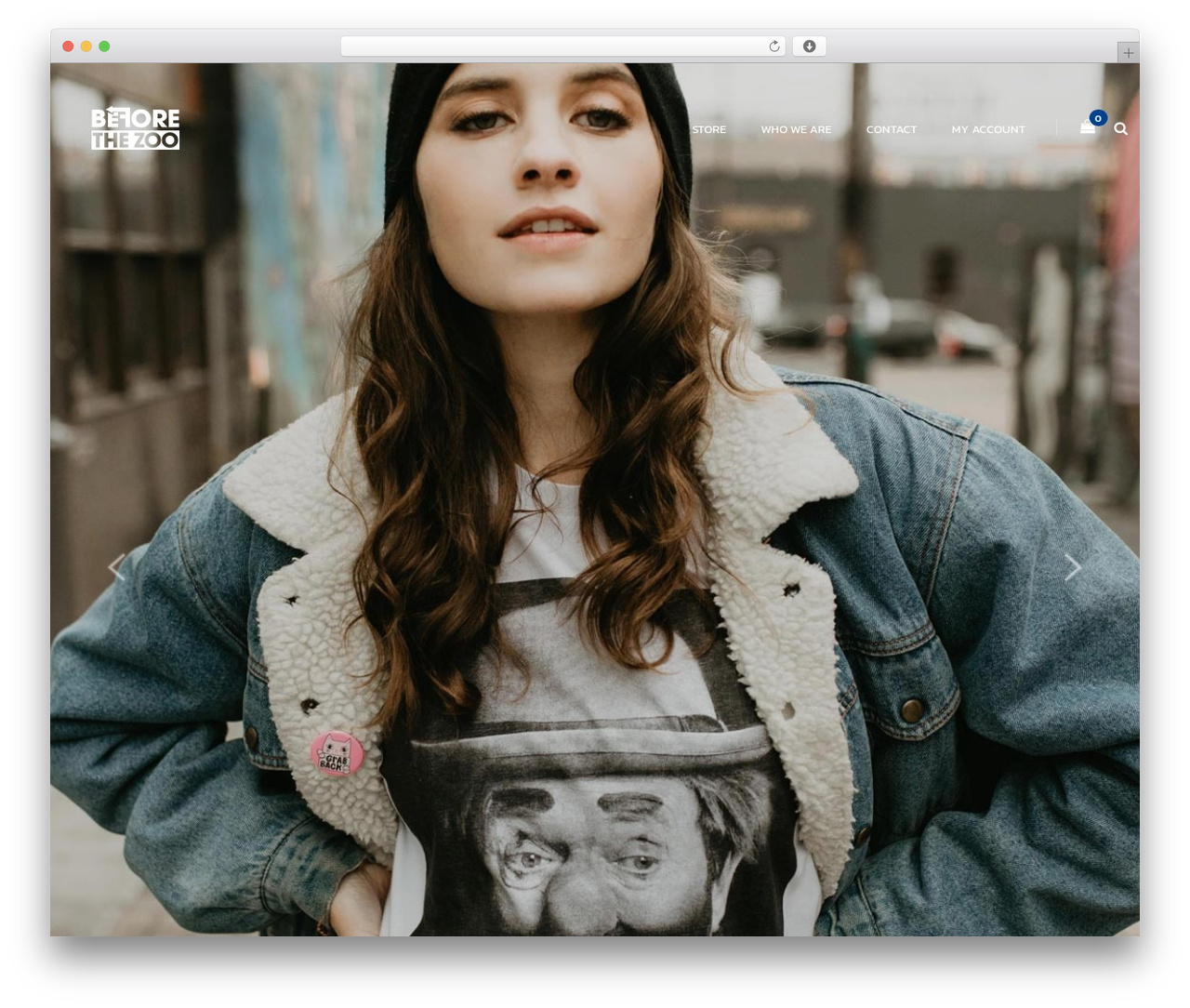 Pheromone WordPress theme - beforethezoo.com