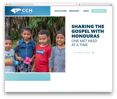 Theme WordPress CCH - cchonduras.org