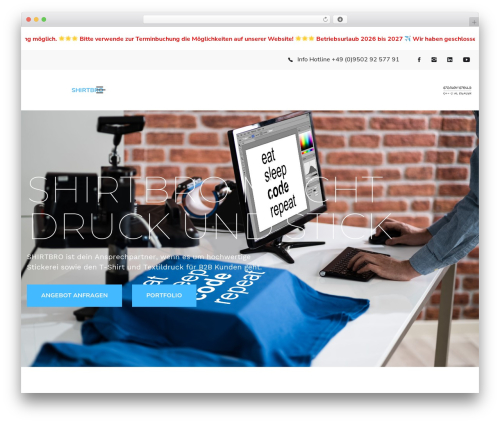 Aheto WordPress plugin - shirtbro.de