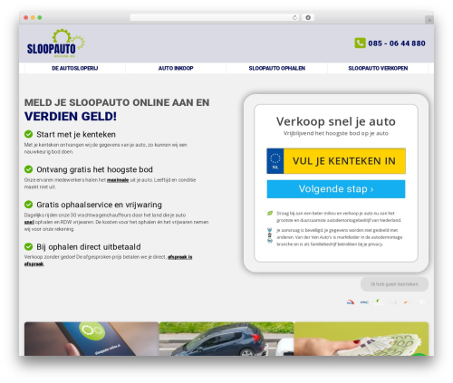 WordPress theme Venauto Shared theme - sloopauto-online.nl