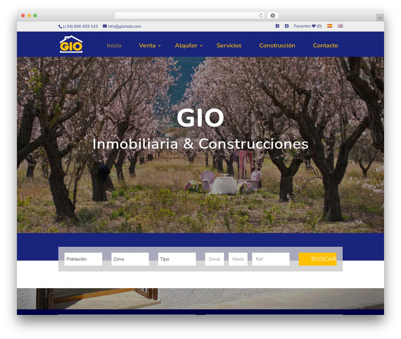 Divi WordPress theme - giortola.com