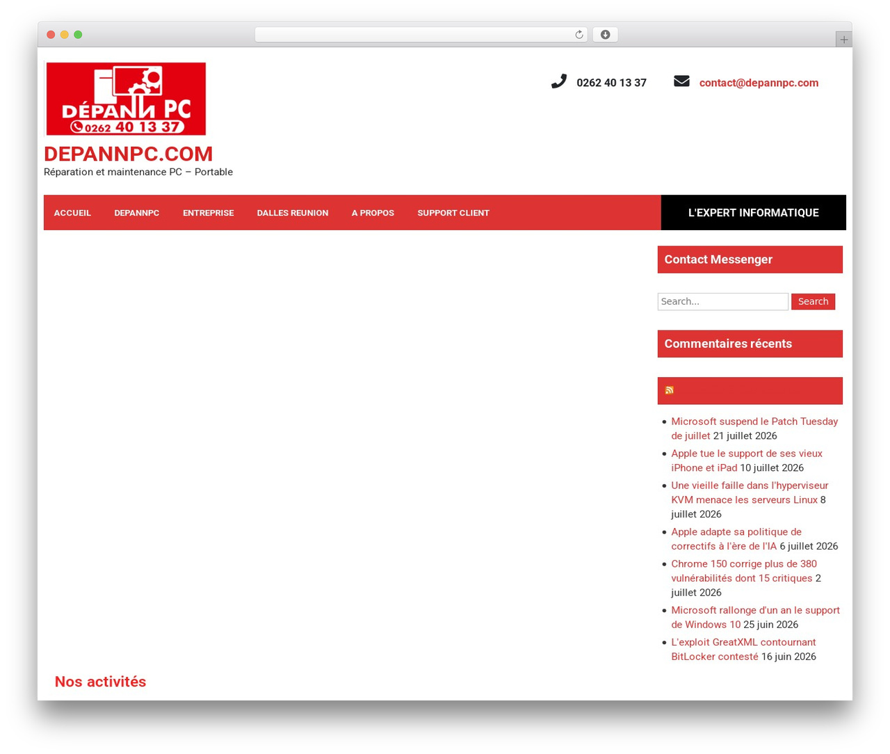 Fixit Lite WordPress theme - depannpc.com Fixit Lite WordPress theme - depannpc.com