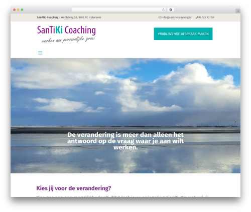 imgbe WordPress theme - santikicoaching.nl