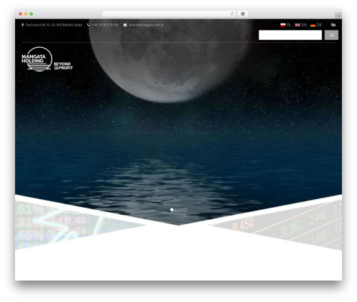 Proformat WordPress theme - mangata.com.pl