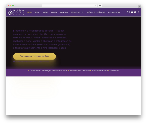 Theme WordPress soledad - puraenergiapositiva.com