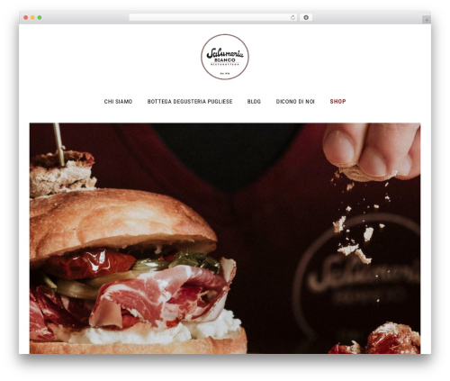 Verdure restaurant WordPress plugin - salumeriabianco.it