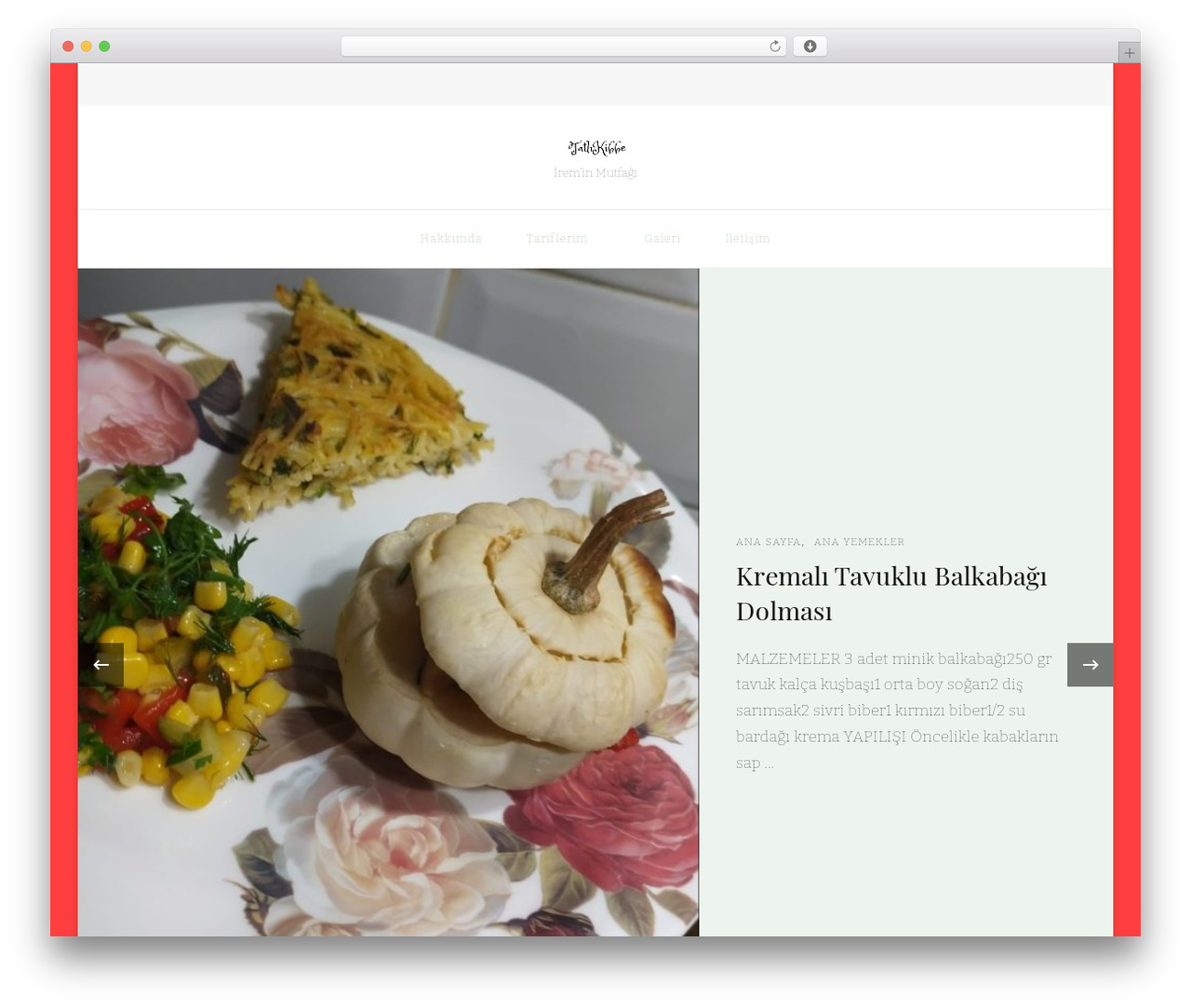 Yummy Recipe WordPress theme - tatlikibbe.com Yummy Recipe WordPress theme - tatlikibbe.com