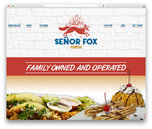 Envision core WordPress plugin - senorfoxmexicangrillandbar.com