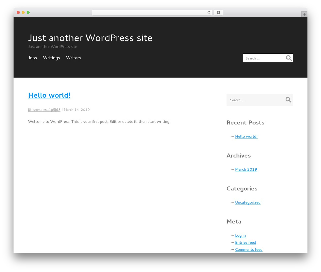 WordPress theme Generic - ilikezombies.com WordPress theme Generic - ilikezombies.com