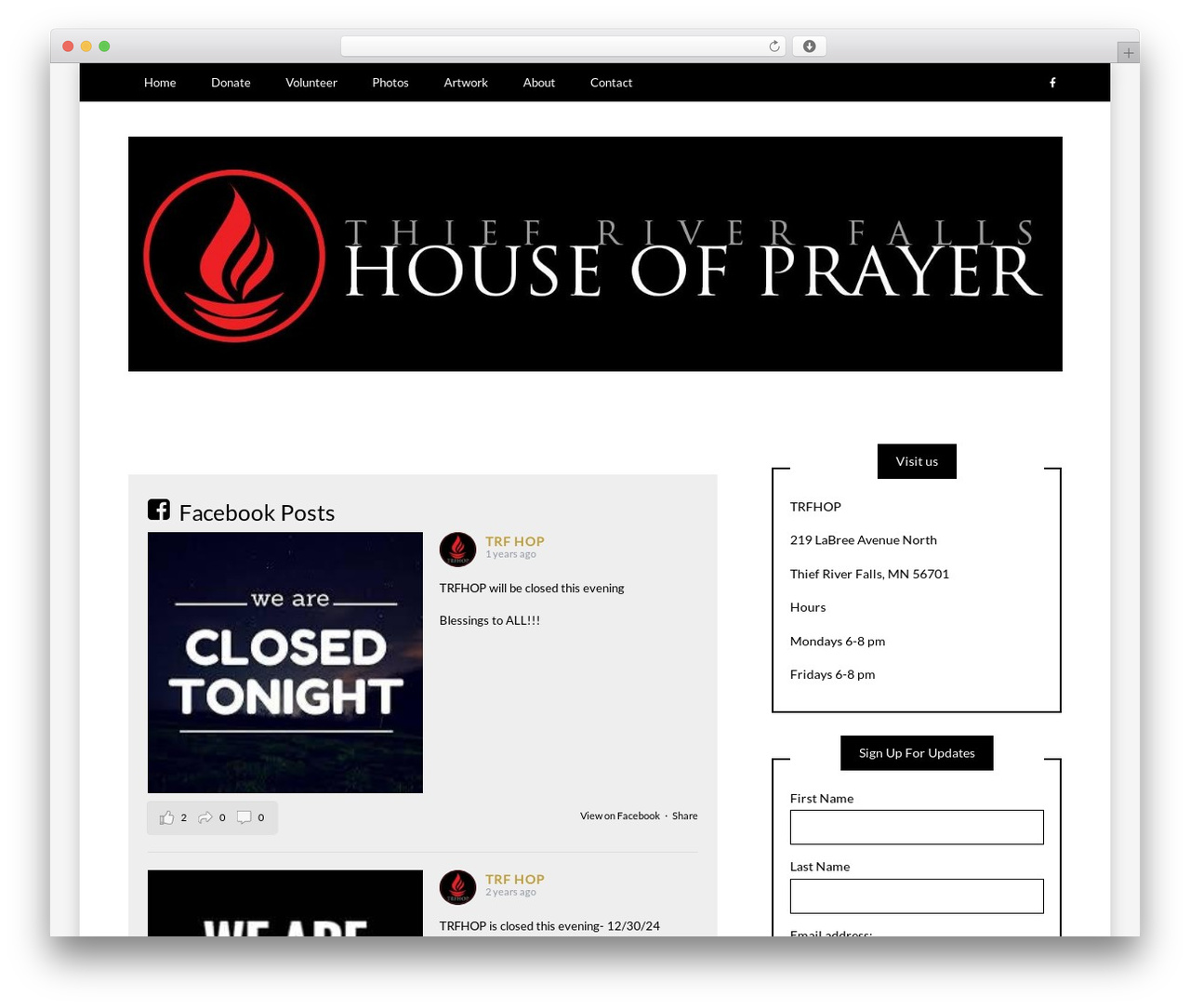 WP theme Writee - trfhop.org