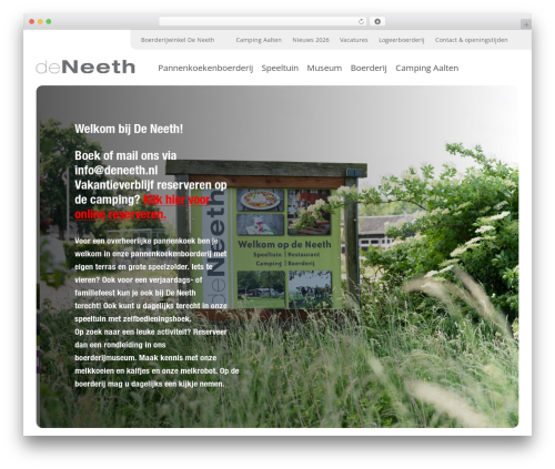 Fuze framework WordPress theme - deneeth.nl