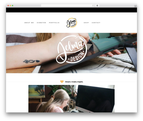 mane WordPress theme - jelmadesign.com
