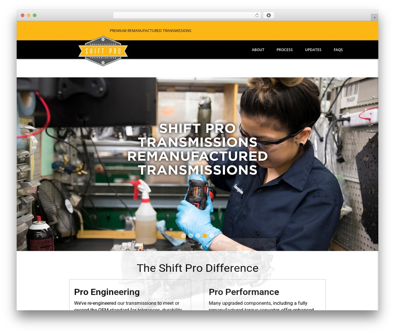 ShiftPro Inc Theme theme WordPress - shiftproinc.com