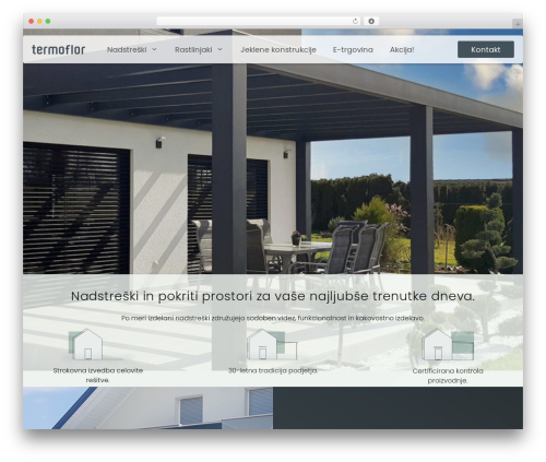 Termoflor WordPress theme - termoflor.si
