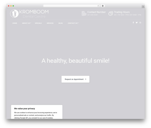 Wp mega menu pro WordPress plugin - kromboomdental.co.za