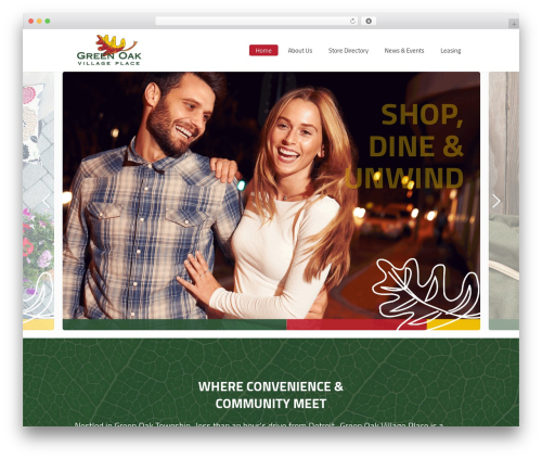 Theme WordPress Mall - shopsatgreenoak.com