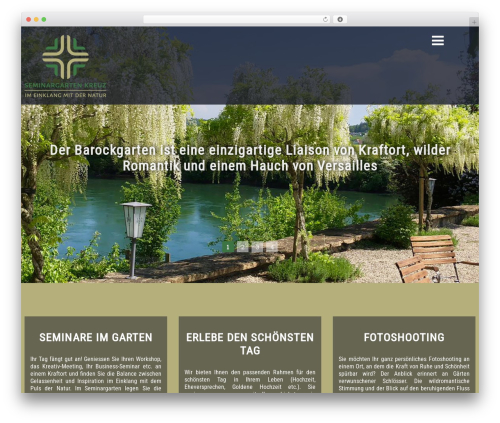 WordPress theme cherry - seminargarten-kreuz.ch