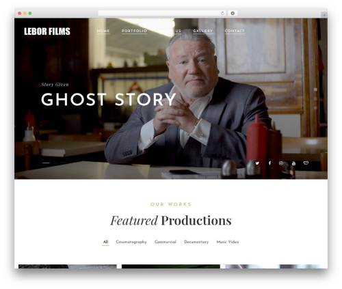 WordPress theme Formota - lebor-films.com