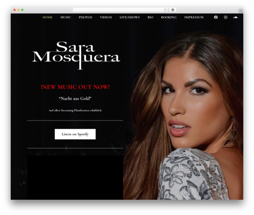 WordPress theme Impreza - sara-mosquera.com