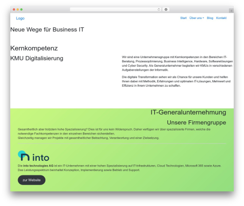 WordPress theme Intech - tech-group.ch WordPress theme Intech - tech-group.ch