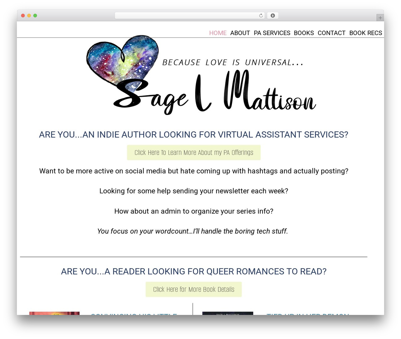 WordPress theme Shape - sagelmattison.com