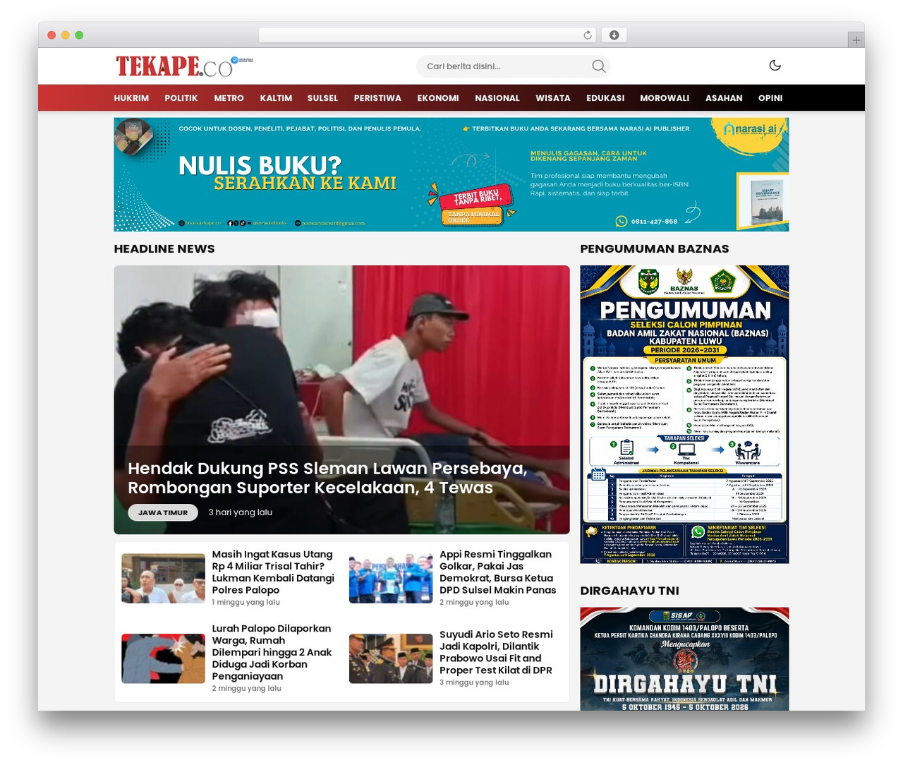WordPress website theme SuaraWP - Versi Developer - tekape.co WordPress website theme SuaraWP - Versi Developer - tekape.co