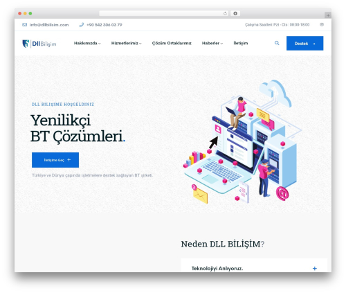 BngTech WP theme - dllbilisim.com