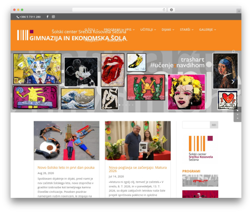 Arnes skip to content WordPress plugin - ss-sezana.si