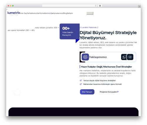 Marpixel WordPress theme - lumetrixagency.com
