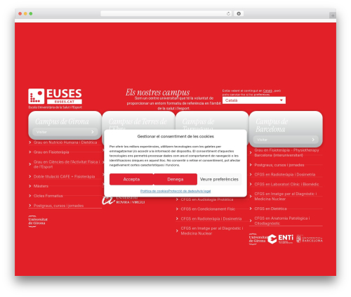 Theme WordPress EUSES - euses.cat